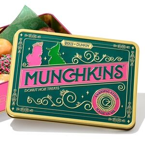 Dunkin' x Wicked MUNCHKINS Tin